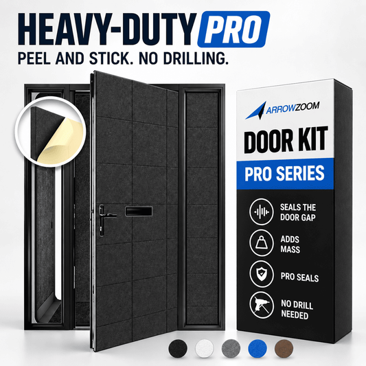 Arrowzoom Door Kit PRO — Heavy-Duty Soundproof Panels (KK1244)