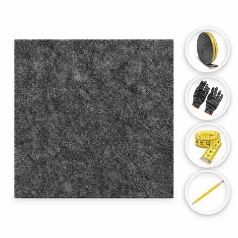 1 Piece - Door Soundproofing - KK1184
