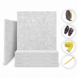 Arrowzoom Soundproof Door Kit KK1184 White / 1 Piece only / YES