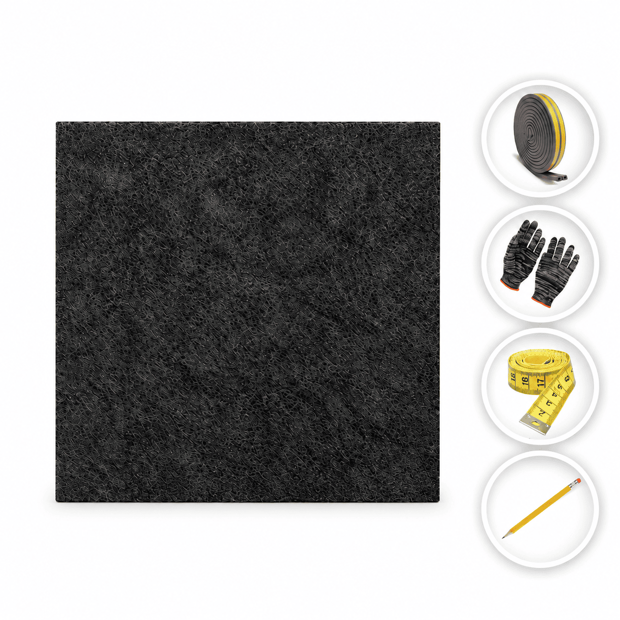 1 Piece - Door Soundproofing - KK1184