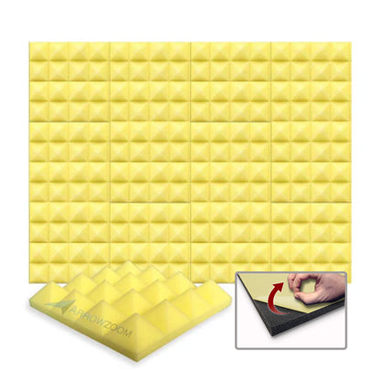 Arrowzoom Acoustic Pyramid Foam Series - Solid Colors - KK1034