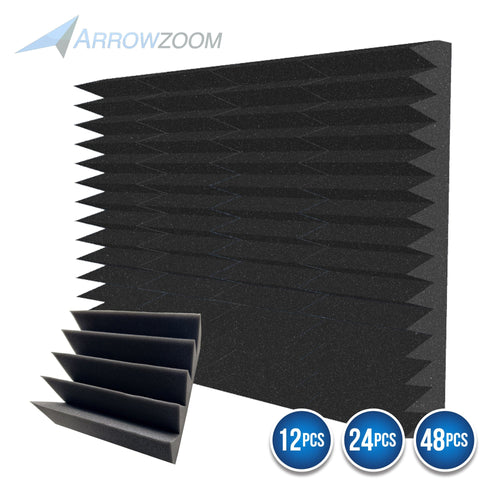 Arrowzoom Acoustic Wedge Foam Series PRO - Black - KK1472