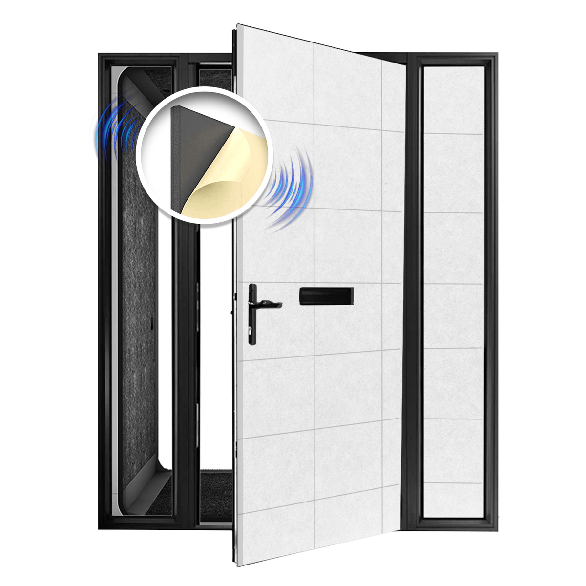 Arrowzoom Soundproof Premium Door Kit Pro - KK1244