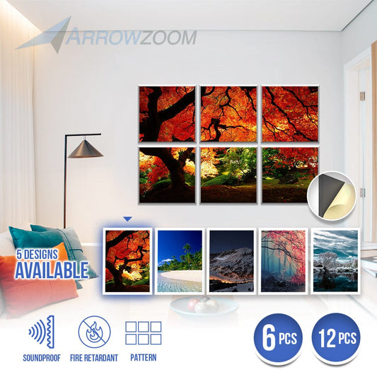 Arrowzoom Nature Velcro Felt Art Wall Panels KK1228