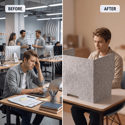 Arrowzoom Acoustic Desk Divider PRO KK1480