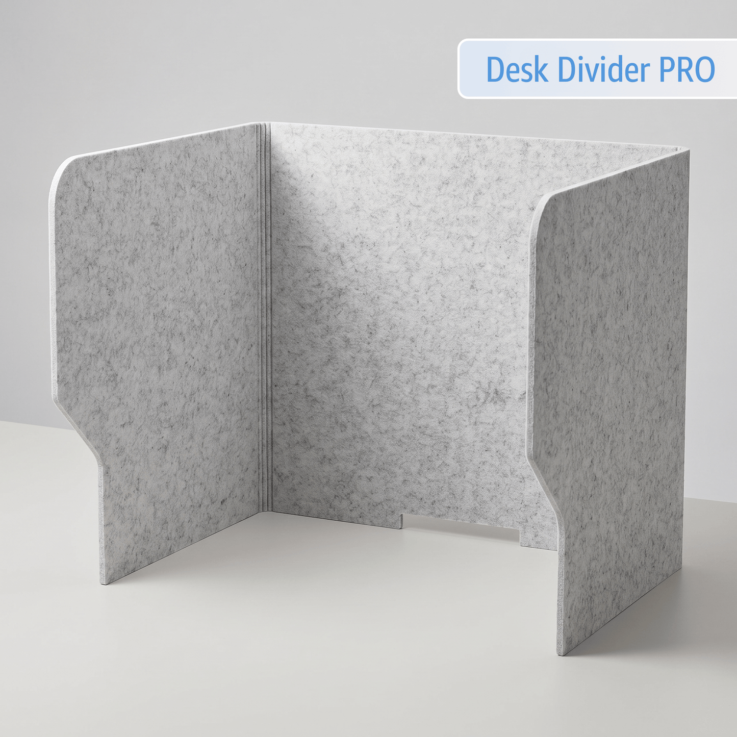 Arrowzoom Acoustic Desk Divider PRO KK1480 White