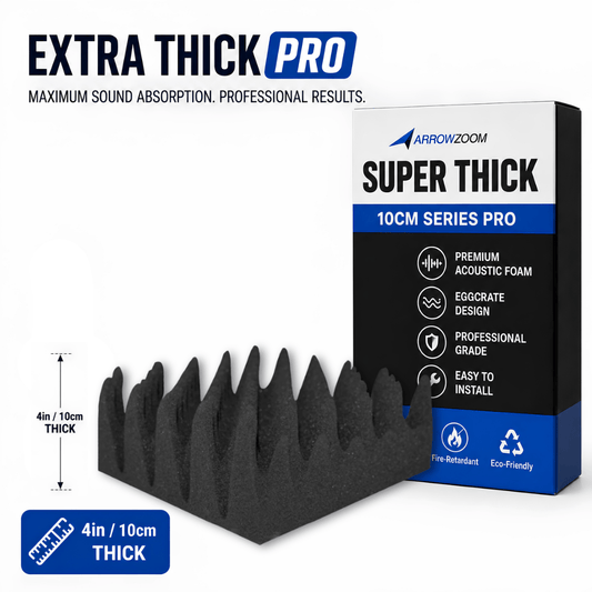 Arrowzoom Eggcrate 10cm Thickness Convoluted Series Foam Series Pro - KK1473