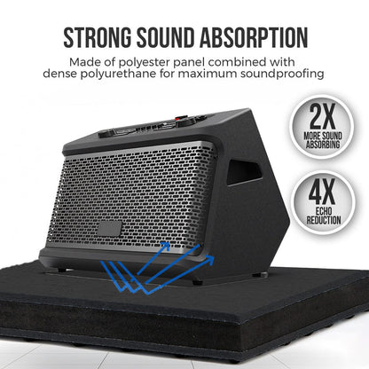 Arrowzoom ProSound 1pc Heavy Duty 3-Layer Thick 5.5cm/2.1" Floor Pads - KK1468