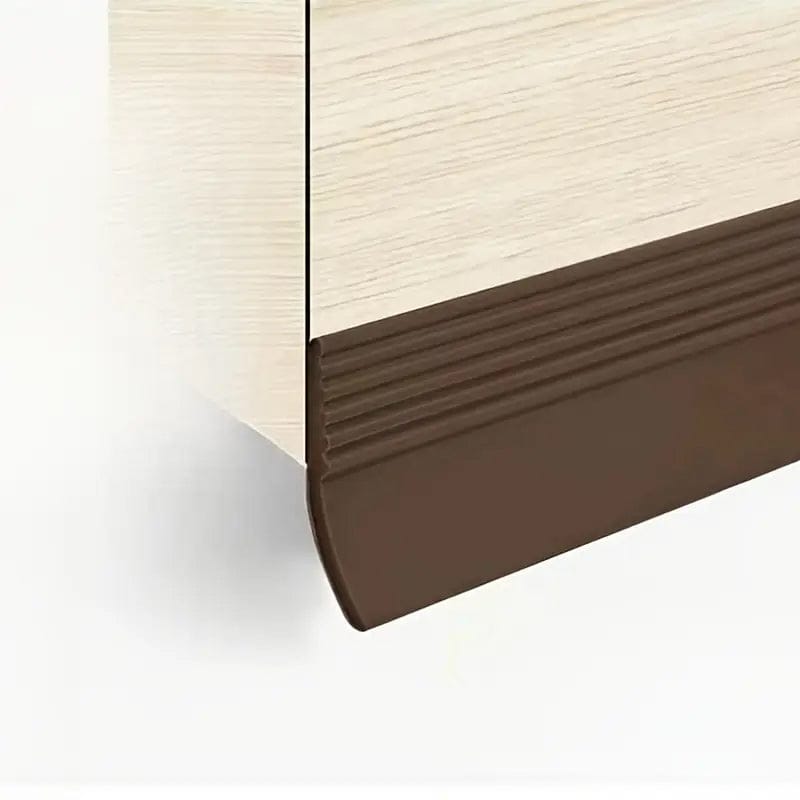 Arrowzoom 2 Pack - Under Door Draft Sound Stopper PRO - KK1467 Brown / 3.6 cm (1.4")