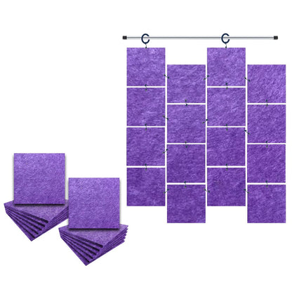 Arrowzoom Hanging Square Sound Absorbing Clip-On Tile - KK1241