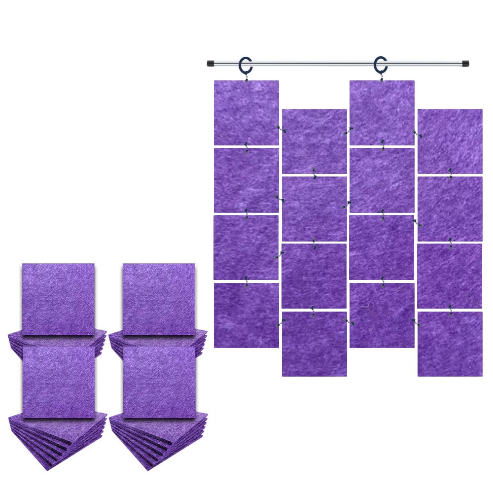 Arrowzoom Hanging Square Sound Absorbing Clip-On Tile - KK1241