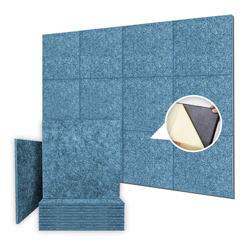 1 Piece - Door Soundproofing Kit All in One Acoustic Panels KK1184 Light Blue / 1