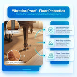 Quiet Your Piano for the Neighbor Below — Anti-Vibration Floor Mat (KK1248)