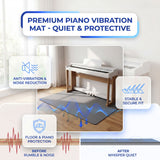 Quiet Your Piano for the Neighbor Below — Anti-Vibration Floor Mat (KK1248)
