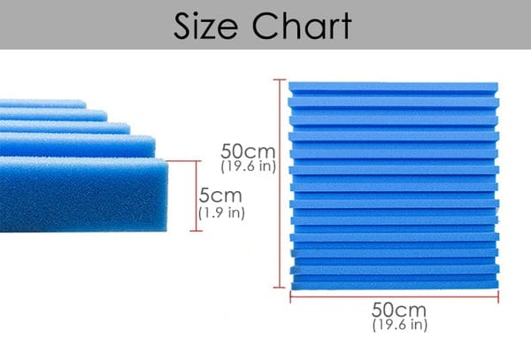 Arrowzoom Acoustic Foam - Metro Striped Ceiling - Solid Colors - KK1041