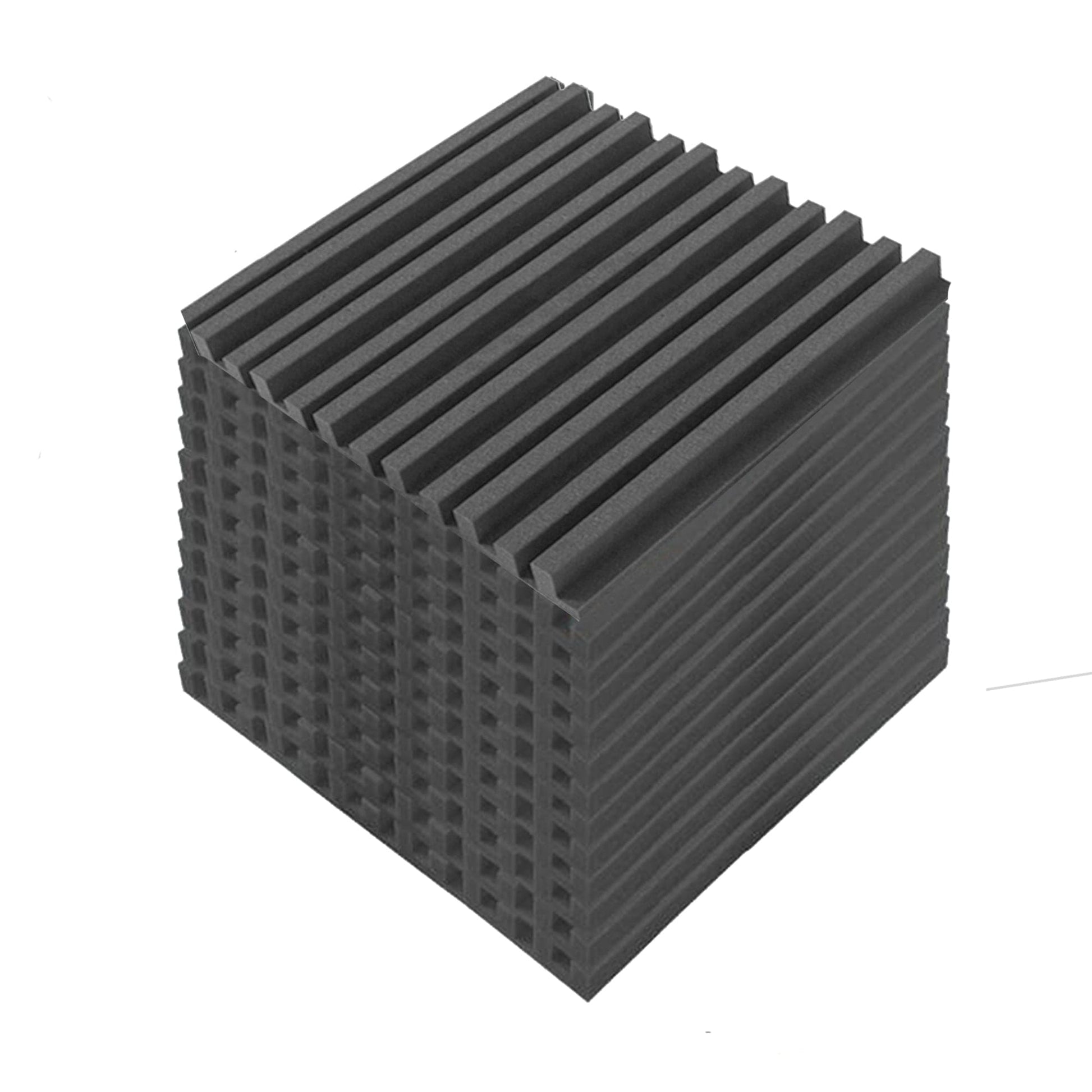 Arrowzoom Acoustic Foam - Metro Striped Ceiling - Solid Colors - KK1041