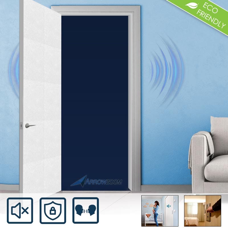 Arrowzoom Door Soundproofing Kit All in One Acoustic Panels KK1184
