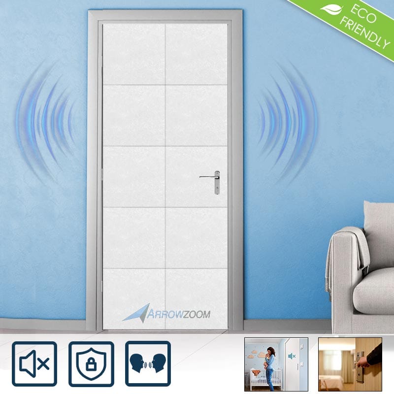 Arrowzoom Door Soundproofing Kit All in One Acoustic Panels KK1184