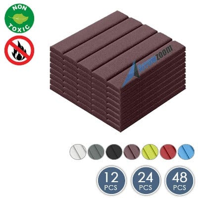 Arrowzoom Flat Wedge Series Acoustic Foam - Solid Colors - KK1035