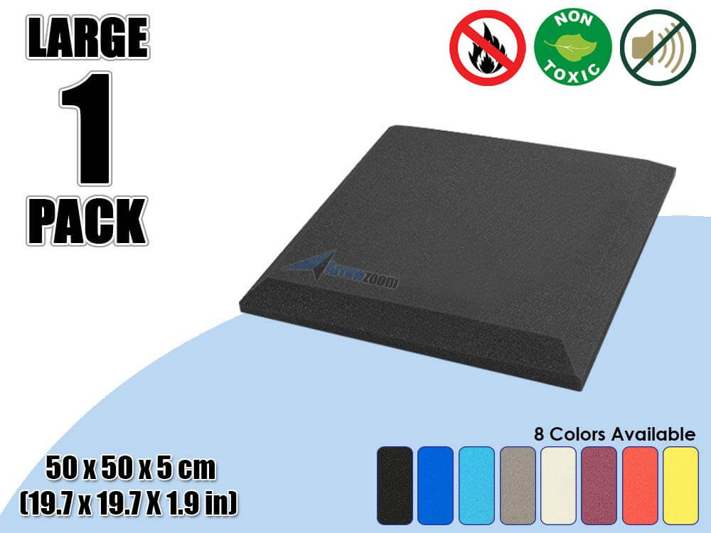 Arrowzoom Acoustic Panel Flat Bevel Tile - Solid Colors - KK1039