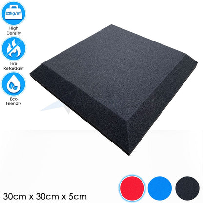 Arrowzoom™ PRO Series Soundproof Foam - Flat Bevel Pro - KK1196 Black / 1 piece