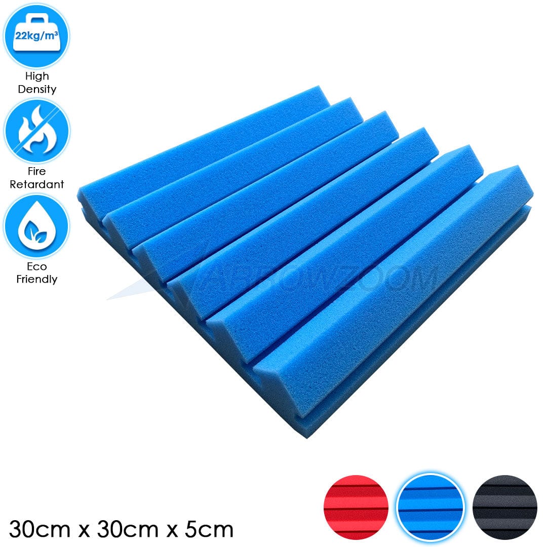 Arrowzoom™PRO Series Soundproof Foam - Wedge Pro - KK1200 - BUNDLE: 1 piece - Blue