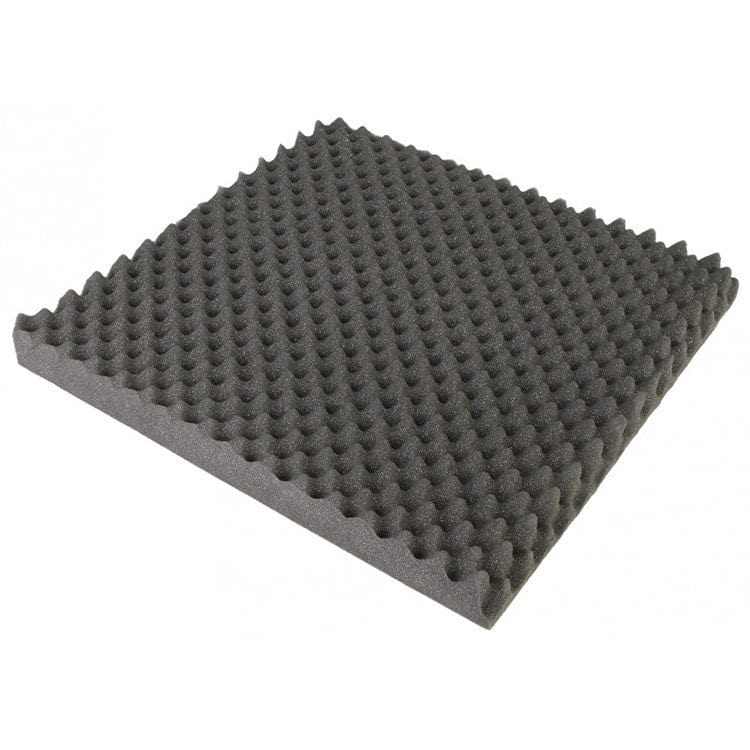 New 12 Pcs Pearl White and Red Bundle Egg Crate Convoluted Acoustic Tile Panels Sound Absorption Studio Soundproof Foam KK1052