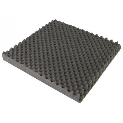 New 12 Pcs Pearl White and Red Bundle Egg Crate Convoluted Acoustic Tile Panels Sound Absorption Studio Soundproof Foam KK1052