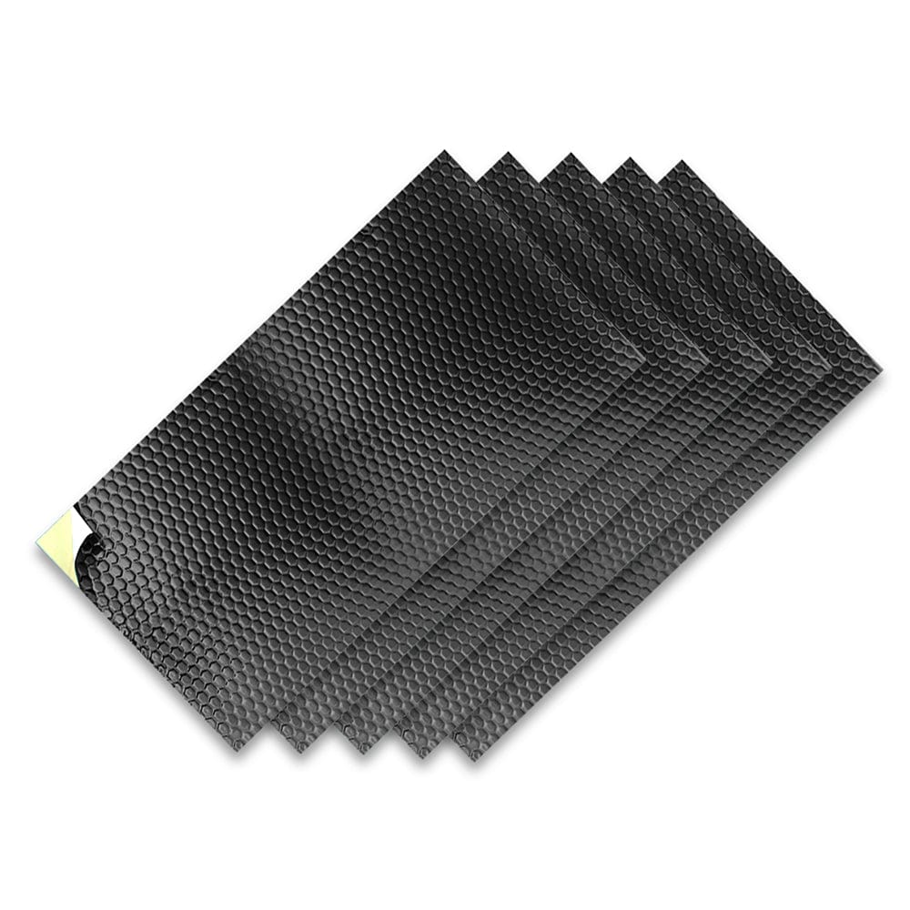 Arrowzoom Self-Adhesive Butyl Sound Deadening Mat - KK1148 Black / 5 PACK