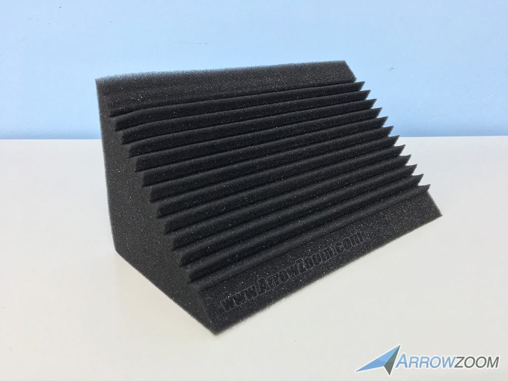 Arrowzoom 8 PCS Multi-Cut Bass Trap Acoustic Panels Sound Absorption Studio Soundproof Foam KK1169