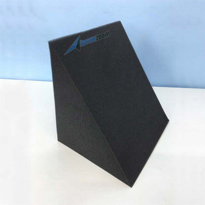 Arrowzoom 8 Pcs Triangle Corner Bass Trap Acoustic Foam for Room Audio Isolation and Studio Soundproofing 2 Sizes KK1161