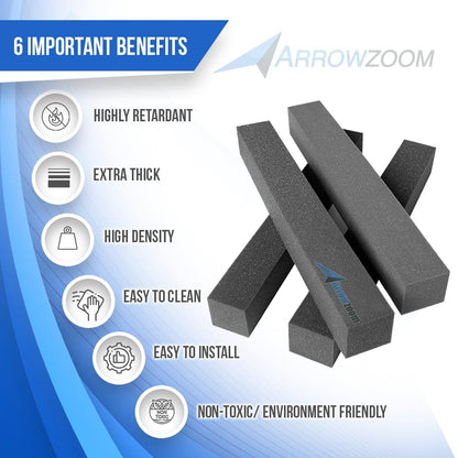 Arrowzoom Bass Trap Edge Fill Block Series Solid Colors KK1160