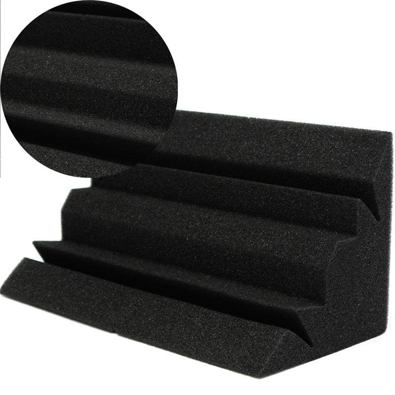 New 4 pcs Bundle Bass Trap Acoustic Panels Sound Absorption Studio Soundproof Foam 2 Colors KK1036