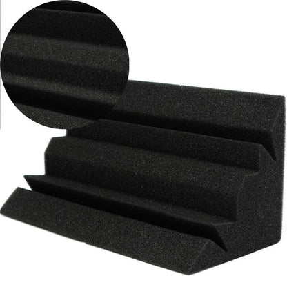 New 4 pcs Bundle Bass Trap Acoustic Panels Sound Absorption Studio Soundproof Foam 2 Colors KK1036