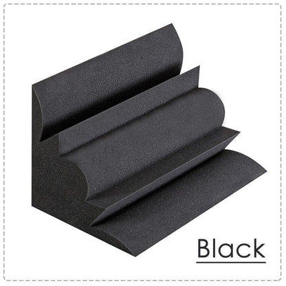 New 4 pcs Bundle Bass Trap Acoustic Panels Sound Absorption Studio Soundproof Foam 2 Colors KK1036