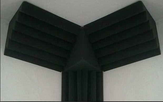 New 8 pcs Cube Corner Bass Trap Block Set Acoustic Panels Sound Absorption Studio Soundproof Foam 20 x 20 x 20 cm KK1135