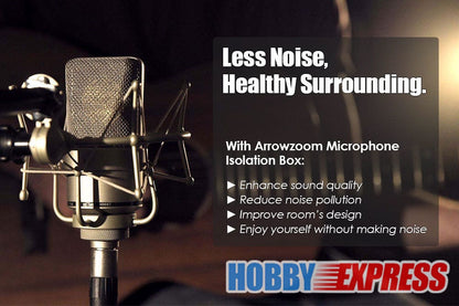 HOBBY EXPRESS - MICROPHONE ISOLATION BOX (1159)