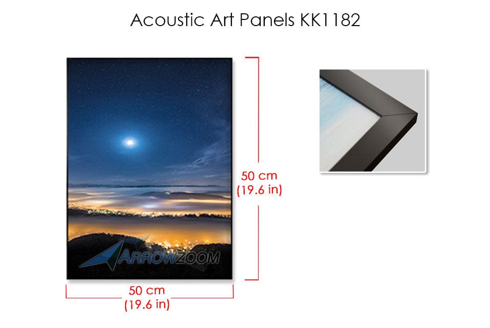 Arrowzoom Office / Meeting / Multi Function Room Kit - All in One Acoustic Panels - KK1183